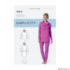 Simplicity Pattern S9210 Misses' Tops, Dress, Shorts, Pants & Slippers