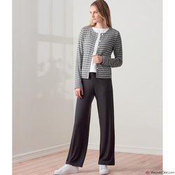 Simplicity Pattern S9272 Misses' Knit Cardigan Top & Trousers