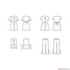 Simplicity Pattern S9281 Girls' Dresses, Top & Pants