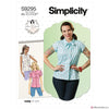 Simplicity Pattern S9295 Misses' Gertie Top