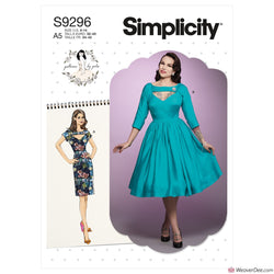 Simplicity Pattern S9296 Misses' Gertie Dress