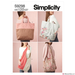 Simplicity Pattern S9298 Market Tote Bags