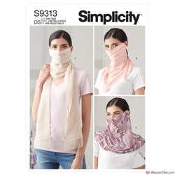 Simplicity Pattern S9313 Fashion Face Covers
