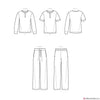 Simplicity Pattern S9315 Men's Knit Tops & Pants