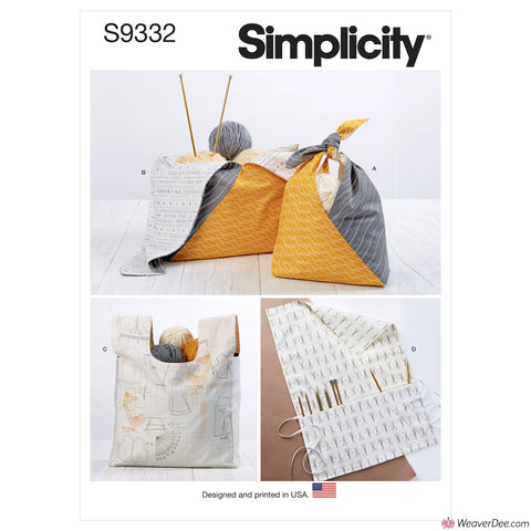 Simplicity Pattern S9332 Craft Bags