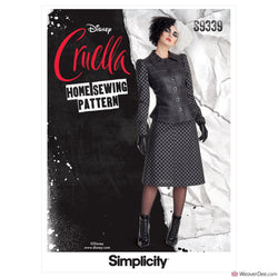 Disney Simplicity Pattern S9339 Misses' Cruella de Vil Costume