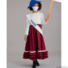 Simplicity Pattern S9352 Girls' Historical Costumes & Face Covers