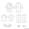 Simplicity Pattern S9367 18" Doll Clothes