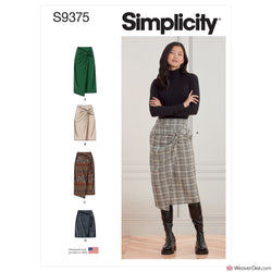 Simplicity Pattern S9375 Misses' Skirts