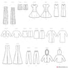 Simplicity Pattern S9396 Vintage Doll Clothes for 11½" Doll