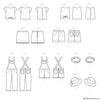 Simplicity Pattern S9415 14" Doll Clothes