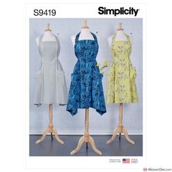 Simplicity Pattern S9419 Misses' Aprons