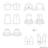 Simplicity Pattern S9422 18" Doll Clothes
