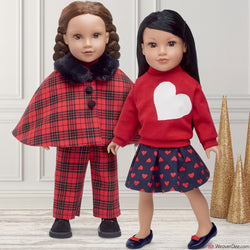 Simplicity Pattern S9439 Doll Clothes 18"