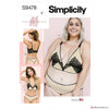 Simplicity Pattern S9478 Misses' & Women's Bralette & Panties