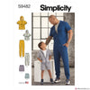 Simplicity Pattern S9482 Boys' & Men's Tracksuit