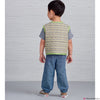 Simplicity Pattern S9485 Toddlers' Knit Top, Jacket, Vest, Skirt & Trousers