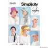 Simplicity Pattern S9491 Chemo Head Coverings