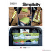 Simplicity Pattern S9501 Car Accessories