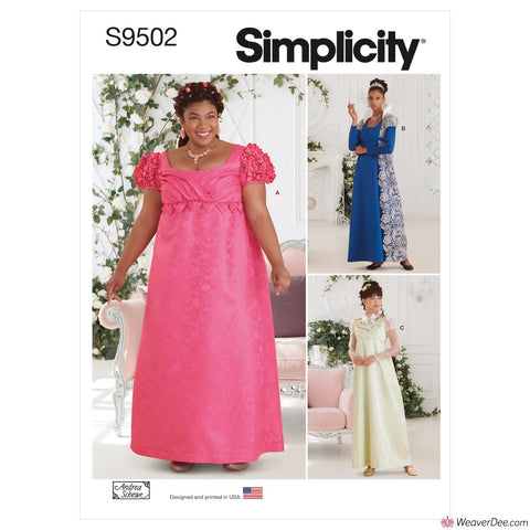 Simplicity Pattern S9502 Misses' & Women's Costumes