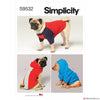 Simplicity Pattern S9532 Pet Clothes
