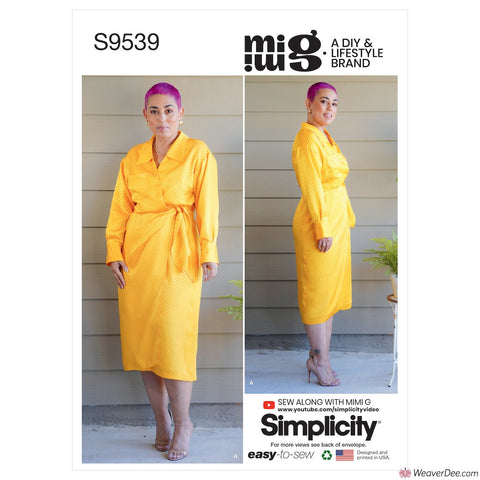 Simplicity Pattern S9539 Misses' Dress