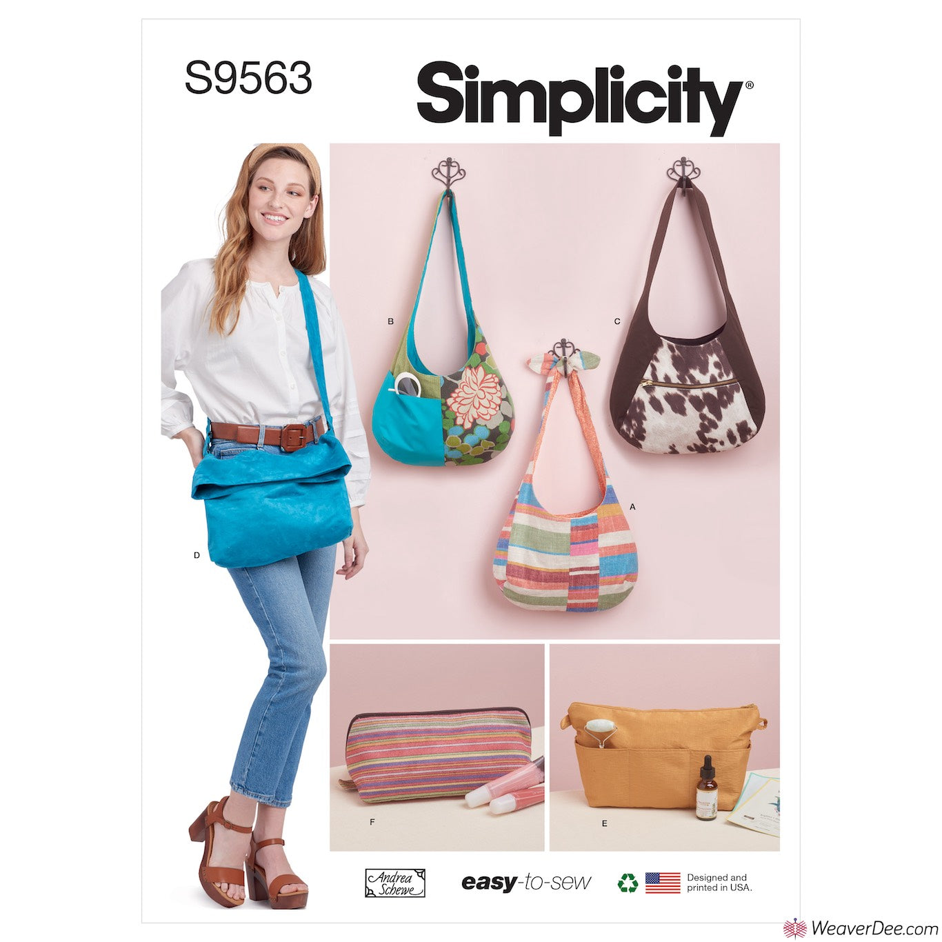 S2274, Simplicity Sewing Pattern Bags