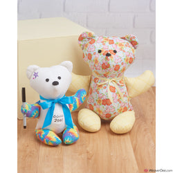 Simplicity Pattern S9569 Plush Memory Bears - Learn to Sew
