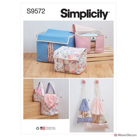 Simplicity Pattern S9572 Organisers