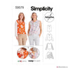 Simplicity Pattern S9579 Misses' Adaptive Tops