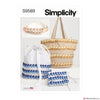 Simplicity Pattern S9589 Fabric Chain & Embellished Accessories