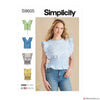 Simplicity Pattern S9605 Misses' Tops