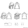 Simplicity Pattern S9619 Disney Star Wars Backpacks & Accessories