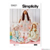 Simplicity Pattern S9621 Lanky Plush Dolls & Clothes by Elaine Heigl Designs
