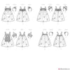 Simplicity Pattern S9625 Toddlers' Tulle Costumes by Andrea Schewe Designs