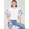 Simplicity Pattern S9633 Misses' Crochet & Sew Top, Jacket & Bag