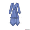 Simplicity Pattern S9639 Misses' Midi Wrap Dress