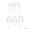 Simplicity Pattern S9640 Misses' Dolman Sleeve Dresses