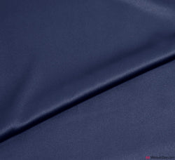 Crêpe Back Satin Fabric - Navy Blue