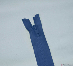 Vislon Open Ended Zip [557 Saxe Blue - 5mm Tooth Width]