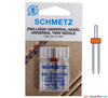Schmetz - 4mm Twin Machine Needle - Size 90/14 - WeaverDee.com Sewing & Crafts - 1