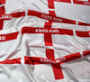 England Flag Silky Satin Fabric