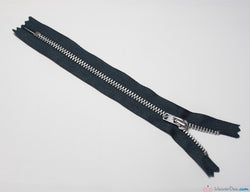 YKK - Trouser Zip / Aluminium Teeth [579 Dark Grey] - WeaverDee.com Sewing & Crafts