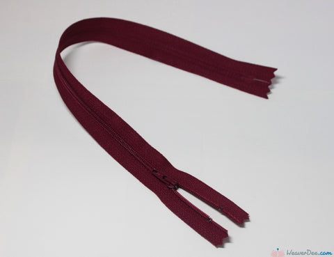 YKK - Regular Skirt & Dress Zip [527 Wine Red] - WeaverDee.com Sewing & Crafts