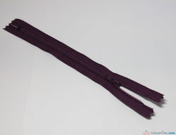YKK - Regular Skirt & Dress Zip [863 Damson] - WeaverDee.com Sewing & Crafts
