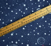 Polycotton Fabric - Stars & Planets Navy