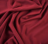 Stretch Suiting Fabric - Burgundy