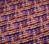 Tie Dye Cotton Fabric - Stripy Orange