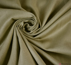 Plain Cotton Linen Blend Fabric Fabric - Taupe