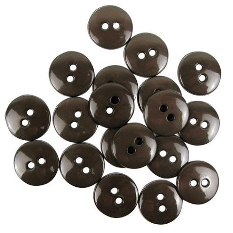 Favourite Findings Buttons: Taupe Small 16mm (pack of 20)